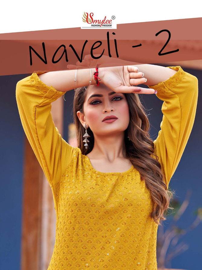 Rung Naveli 2 Ethnic Wear Wholesale Designer Kurtis Catalog